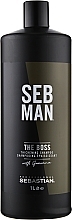 Szampon zwiększający objętość cienkich włosów - Sebastian Professional Seb Man The Boss Thickening Shampoo — Zdjęcie N12