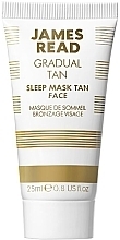 PREZENT! Samoopalająca maska nawilżająca do twarzy na noc - James Read Gradual Tan Sleep Mask Tan Face (mini) — Zdjęcie N1