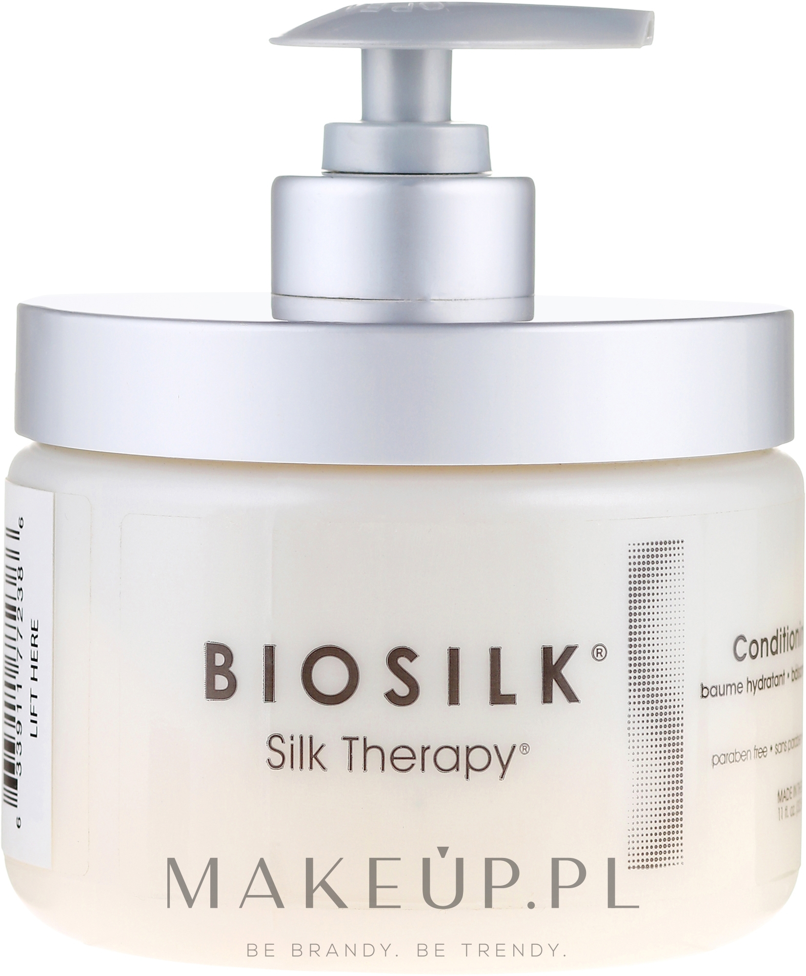 Odżywczy balsam do włosów po trwałej ondulacji - BioSilk Silk Therapy Conditioning Balm — Zdjęcie 739 ml