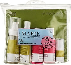 Zestaw dla skóry problematyczne - Marie Fresh Cosmetics Travel Set (f/foam/50ml + f/ton/50ml + h/shm/50ml + h/cond/50ml + f/fluid/5ml) — Zdjęcie N5