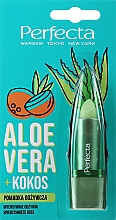 Kup Pomadka odżywcza, Aloe vera i kokos - Perfecta Aloe Vera + Coconut