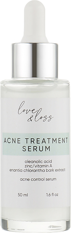 Serum do twarzy do cery tłustej i problematycznej - Love&Loss Acne Treatment Serum — Zdjęcie N1