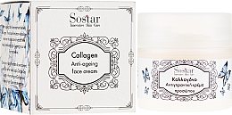 Kup Przeciwzmarszczkowy krem do twarzy z kolagenem - Sostar Collagen Anti-ageing Face Cream