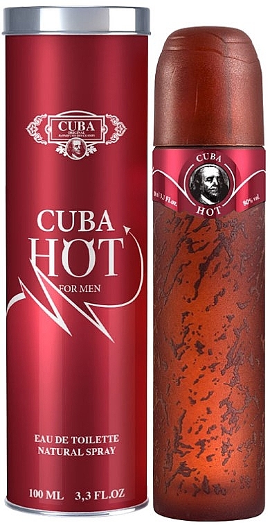 PRZECENA! Cuba Hot - Woda toaletowa * — Zdjęcie N1