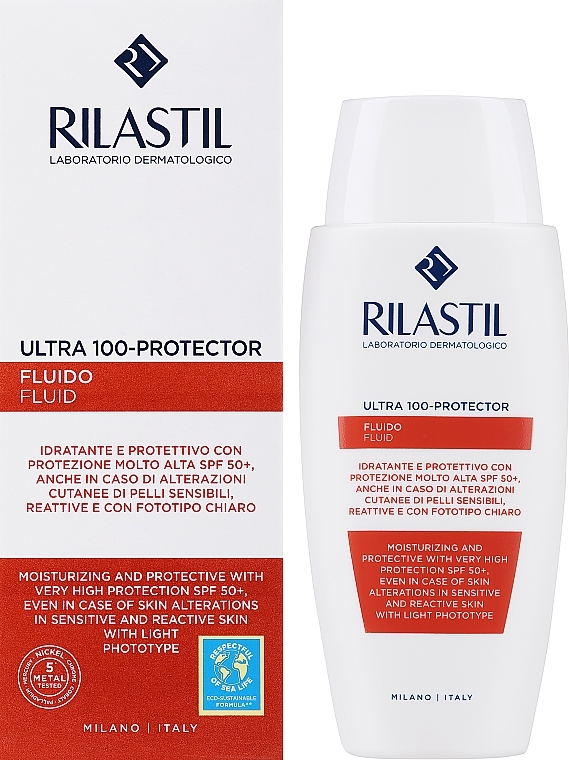 Krem przeciwsłoneczny do twarzy i ciała - Rilastil Sun System Rilastil Ultra Protector 100+ SPF50+ — Zdjęcie N2