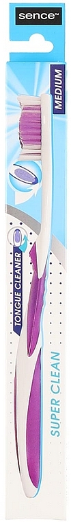 Szczoteczka do zębów - Sence Tongue Cleaner Super Clean Medium  — Zdjęcie N1