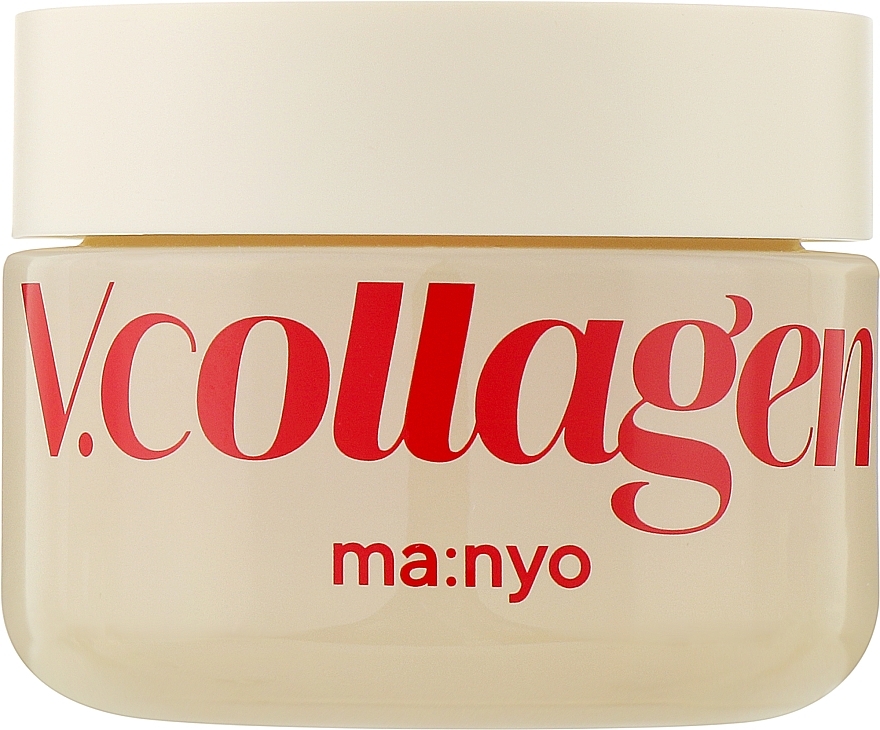 Krem przeciwzmarszczkowy z kolagenem do twarzy - Manyo V.collagen Heart Fit Cream — Zdjęcie N1