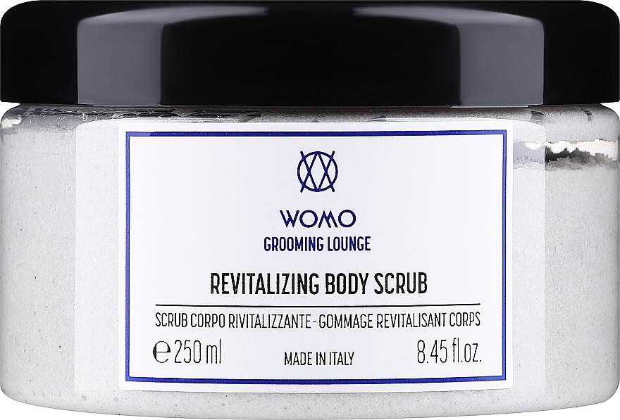 Rewitalizujący peeling do ciała - Womo Grooming Lounge Revitalising Body Scrub — Zdjęcie N1