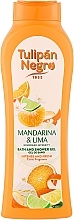 Żel pod prysznic Mandarynka i limonka - Tulipan Negro Mandarin & Lime — Zdjęcie N1