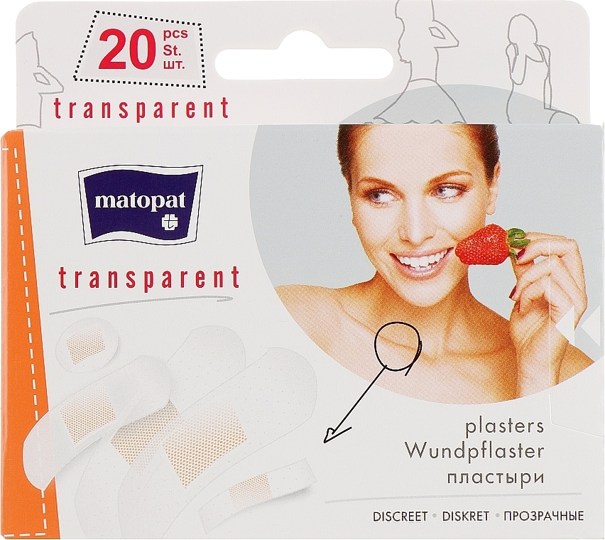 Plaster medyczny Matopat Transparent - Matopat