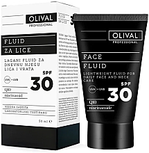 Lekki fluid przeciwsłoneczny do twarzy i szyi SPF 30 - Olival Professional Face Fluid SPF 30 — Zdjęcie N1