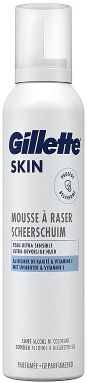 Pianka do golenia - Gillette Skinguard Ultra Sensitive Mousse — Zdjęcie N1