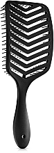 Szczotka do włosów, czarna - MAKEUP Massage Air Hair Brush Black — Zdjęcie N2