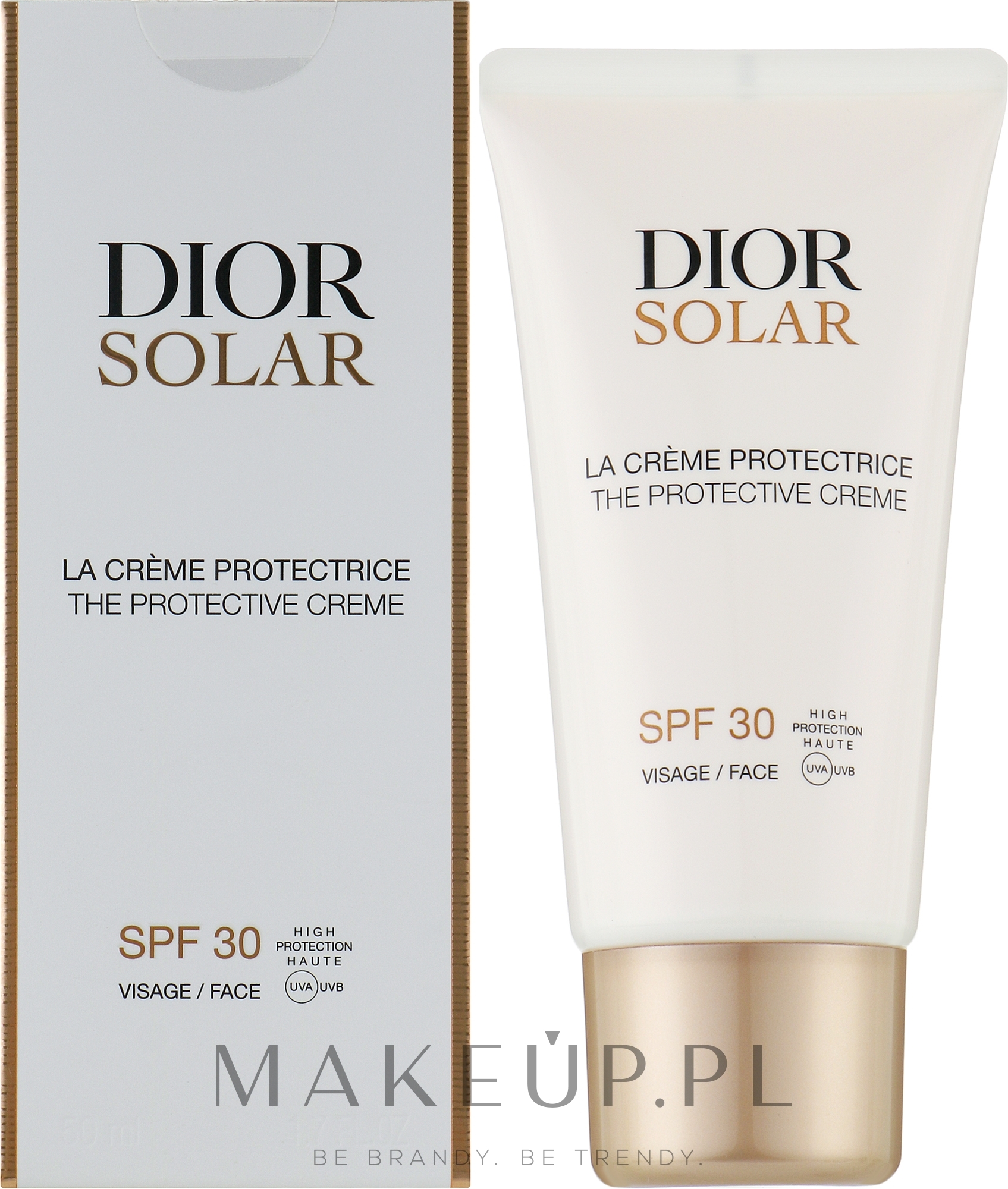 Filtr przeciwsłoneczny do twarzy - Dior Solar The Protective Creme SPF30 — Zdjęcie 50 ml