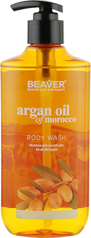 Żel pod prysznic z olejem arganowym	 - Beaver Professional Argan Oil Of Morocco Body Wash — Zdjęcie N1