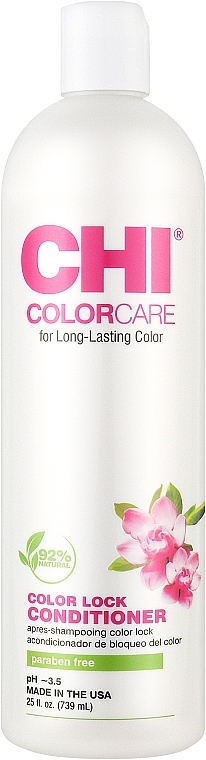 Odżywka chroniąca przed promieniowaniem UV włosy farbowane - CHI Color Care Color Lock Conditioner — Zdjęcie N2