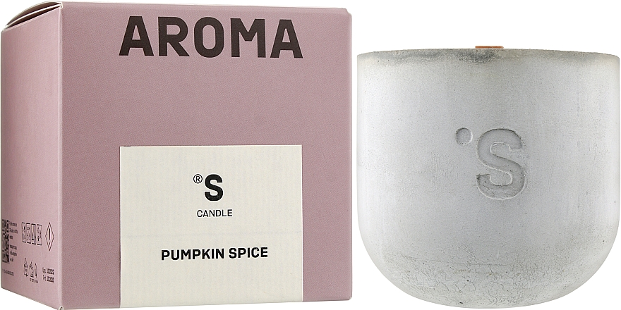 Świeca sojowa Dyniowe latte - Sister’s Aroma Soy Candle Pumpkin Spice