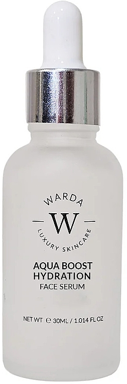 Serum do twarzy z kwasem hialuronowym - Warda Aqua Boost Hydration Face Serum — Zdjęcie N2