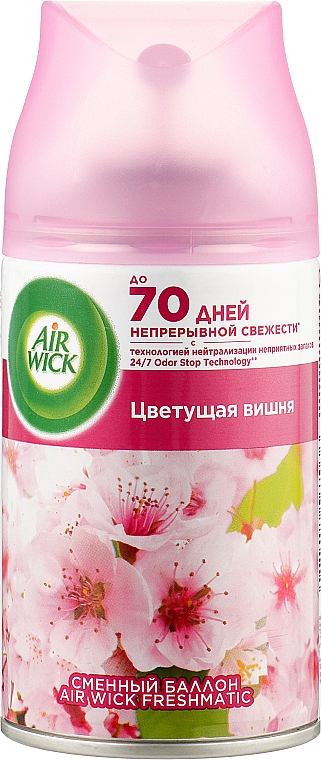 Wymienny wkład do odświeżacza powietrza Kwitnąca wiśnia - Air Wick Freshmatic Pure — Zdjęcie N1