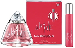 Mauboussin a la Folie - Zestaw (edp/100ml + edp/20ml) — Zdjęcie N1