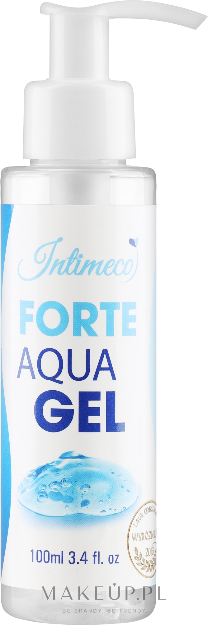 Lubrykant na bazie wody - Intimeco Aqua Forte Gel — Zdjęcie 100 ml