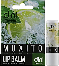 Higieniczna pomadka do ust Mojito - Dini Lip Balm — Zdjęcie N2