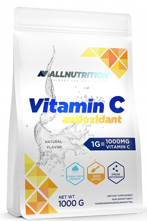 Suplement diety Witamina C Antyoksydant, w proszku - Allnutrition Vitamin C Antioxidant — Zdjęcie N3