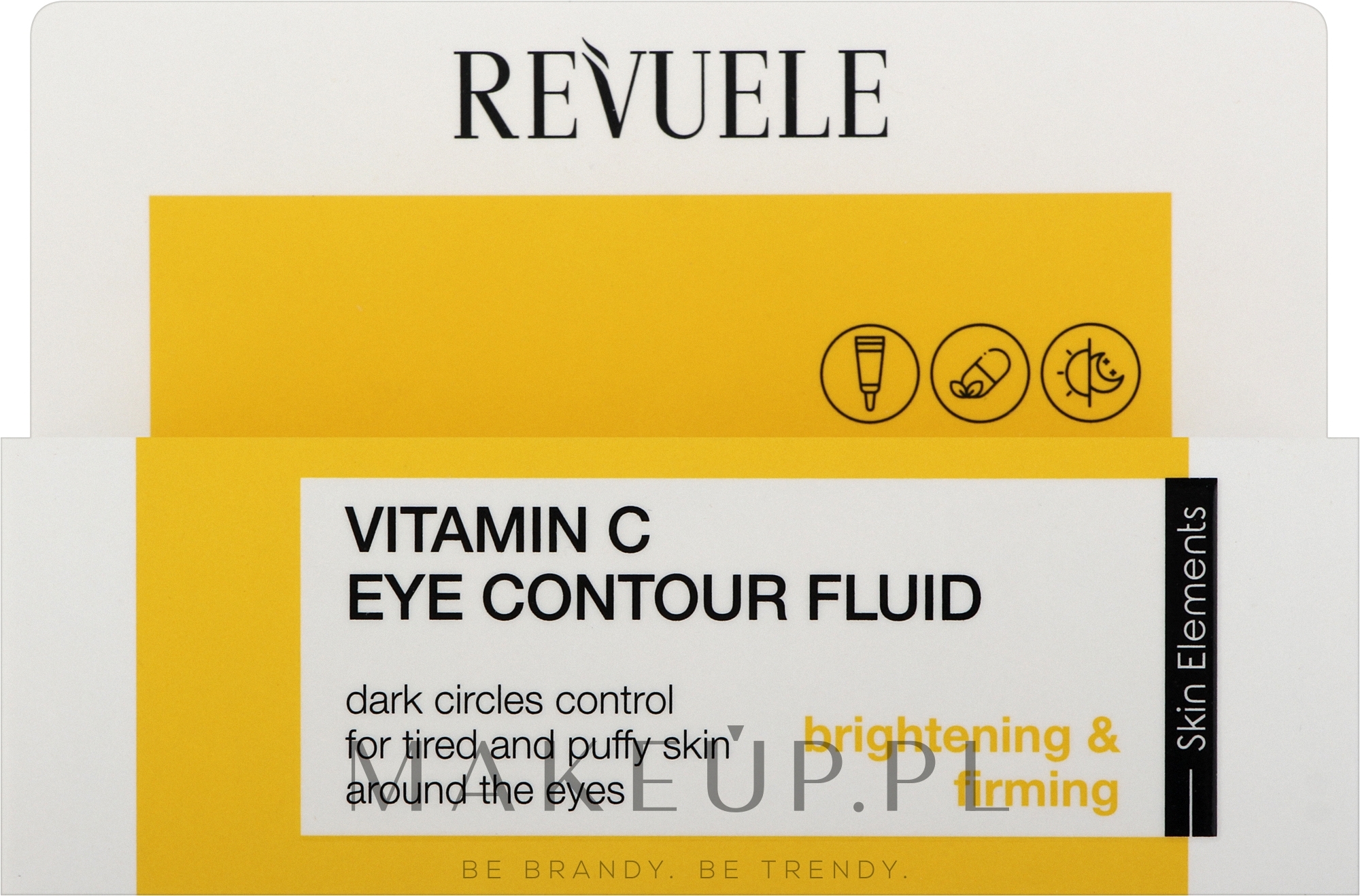 Fluid do konturowania oczu z witaminą C - Revuele Vitamin C Eye Contour Fluid — Zdjęcie 25 ml