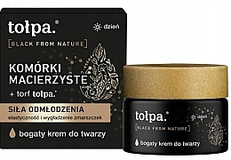 Zestaw - Tolpa Black From Nature (f/cr/50ml + eye/cr/10ml) — Zdjęcie N2