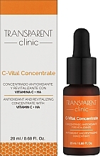 Koncentrat do twarzy witaminy C - Transparent Clinic C-Vital Concentrate — Zdjęcie N2