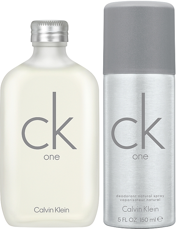 Calvin Klein CK One - Zestaw (edt 100 ml + deo 150 ml) — Zdjęcie N2