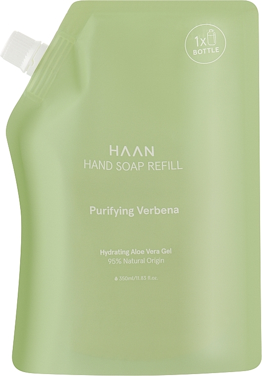 Mydło w płynie do rąk - HAAN Hand Soap Purifying Verbena (wkład uzupełniający) — Zdjęcie N1