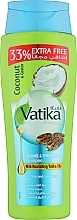 Kokosowy szampon dodający włosom objętości - Dabur Vatika Tropical Coconut Volumizing Shampoo — Zdjęcie N3