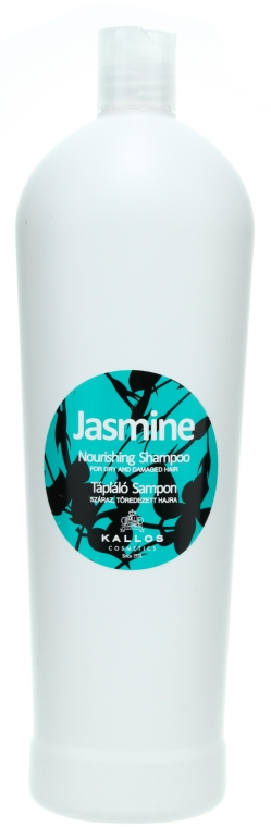 Odżywczy szampon do włosów suchych i zniszczonych - Kallos Cosmetics Jasmine Nourishing Shampoo