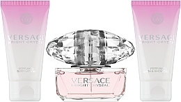 Versace Bright Crystal - Zestaw (edt 50 ml + b/l 50 ml + shw/gel 50ml) — Zdjęcie N2