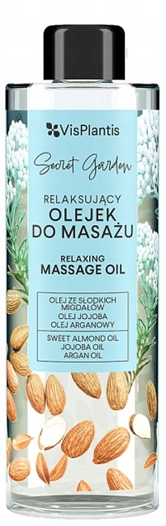 Relaksujący olejek do masażu - Vis Plantis Secret Garden Relaxing Massage Oil — Zdjęcie N1