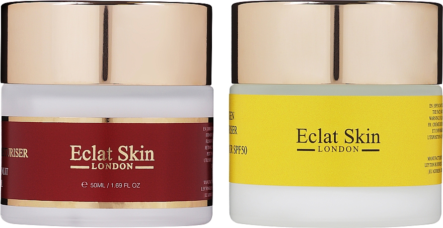 Zestaw - Eclat Skin London (cr/2x50ml) — Zdjęcie N1