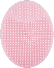 Kup Gąbka silikonowa do mycia i masażu twarzy, PF-60, różowa - Puffic Fashion