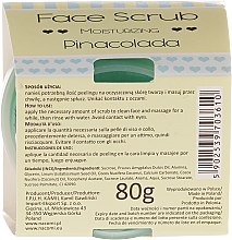 Nawilżający peeling do twarzy i ust Piña colada - Nacomi Moisturizing Face & Lip Scrub Pinacolada — Zdjęcie N3
