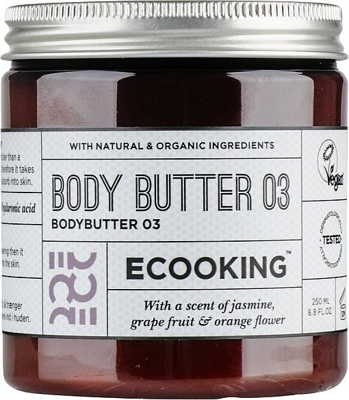 Masło do ciała 03 - Ecooking Bodybutter 03 — Zdjęcie N1