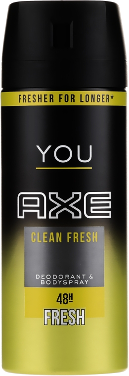 Dezodorant w sprayu - Axe You Clean Fresh Deodorant Spray — Zdjęcie N1