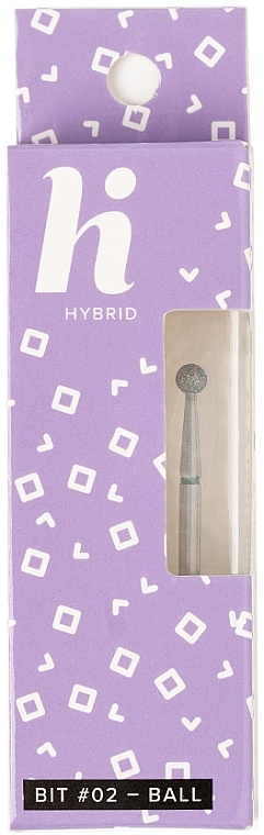 Diamentowy frez do manicure, kulka - Hi Hybrid Cutter  — Zdjęcie N2