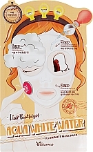 3-etapowa maska rozświetlająco-nawilżająca - Elizavecca Aqua White Water Illuminate Mask — Zdjęcie N1