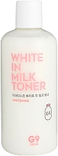 Kup Rozjaśniający tonik do twarzy - G9Skin White In Milk Tone