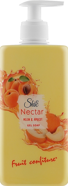 Żelowe mydło w płynie do ciała i rąk Melon i morela - Shik Nectar Melon & Apricot Gel Soap