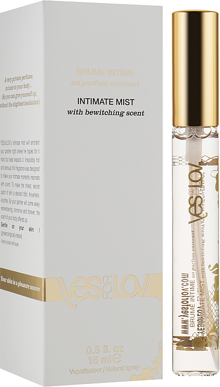 Odświeżający spray do higieny intymnej - YESforLOV Intimate Mist — Zdjęcie N2