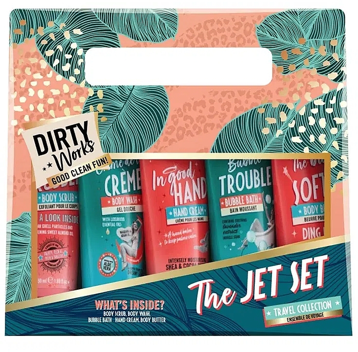Zestaw, 5 produktów - Dirty Works The Jet Set  — Zdjęcie N1