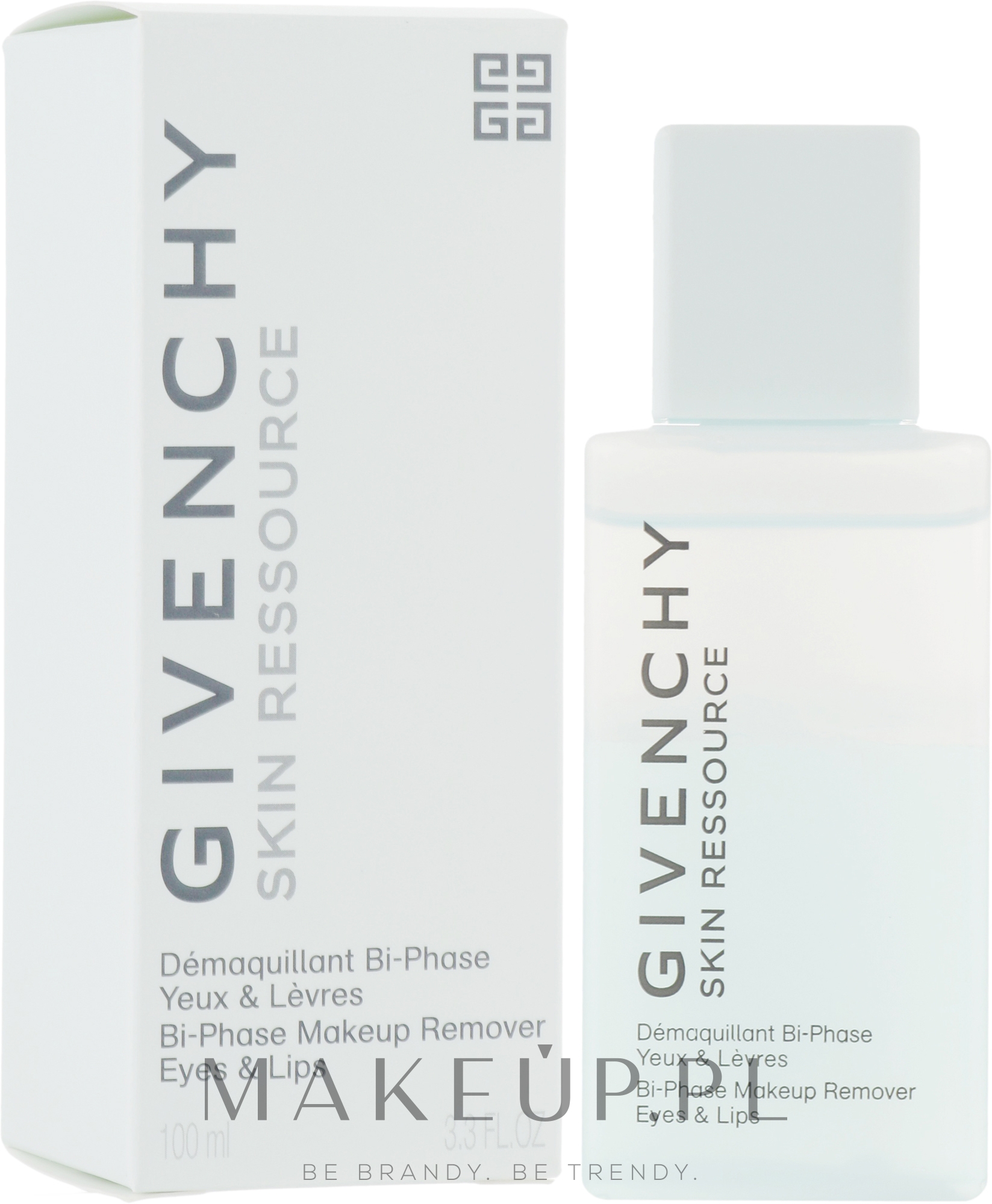Dwufazowy środek do usuwania wodoodpornego makijażu z oczu i ust - Givenchy Skin Ressource Biphase Makeup Remover Eyes & Lips — Zdjęcie 100 ml