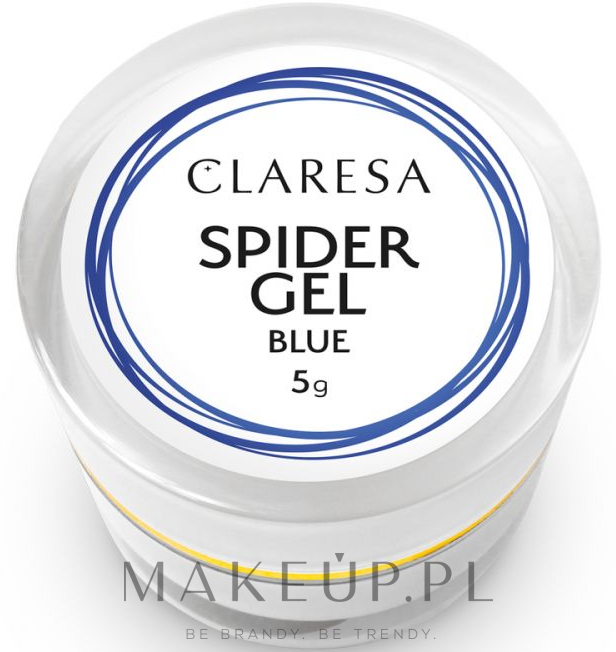 Żel do zdobień - Claresa Spider Gel — Zdjęcie Blue