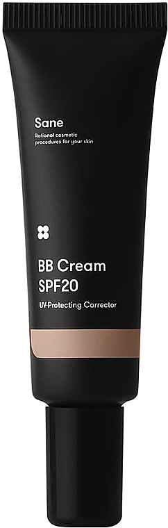 Ochronny krem BB do twarzy SPF 20 - Sane BB Cream  — Zdjęcie N1